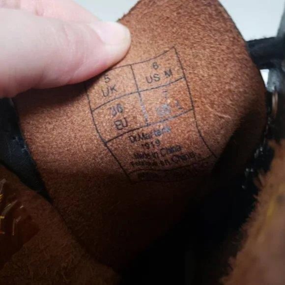 Dr. Martens 1919 Blue Rogue Steel-Toe 10 Eye Boots - Picture 12 of 13